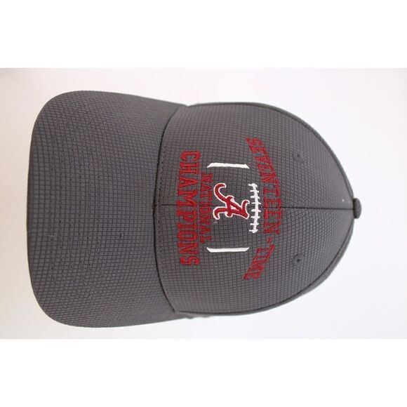Top Of The World Seventeen Time Alabama National Champions Fitted OS Memory Fit - Picture 3 of 7